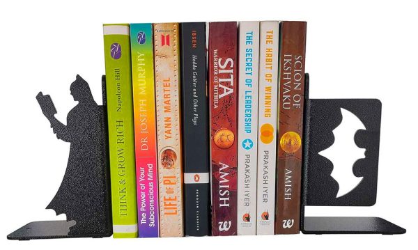 Creative metal bookend book stopper batman - Image 2
