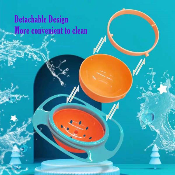 Kids Gyro Bowl - Rotating Anti Spill - Image 4