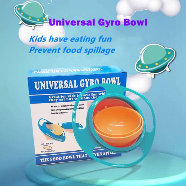 Kids Gyro Bowl - Rotating Anti Spill - Image 5