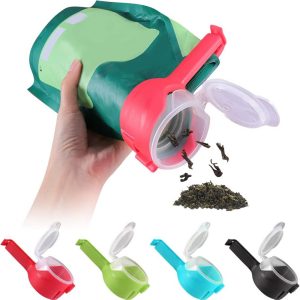 Multi-purpose bag sealing clips 4 pcs