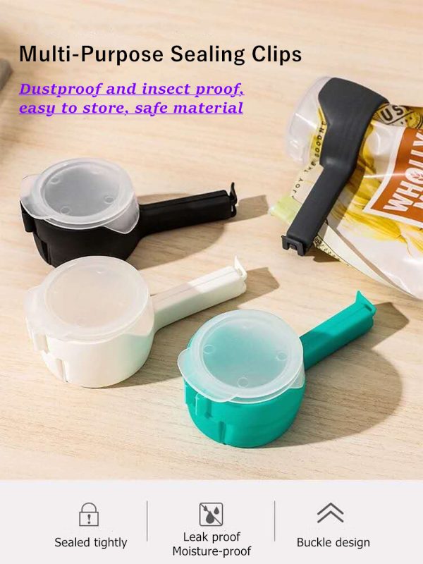 Multi-purpose bag sealing clips 4 pcs - Image 5