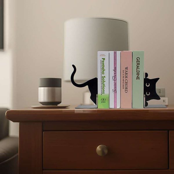Creative metal bookend book stopper batman - Image 4