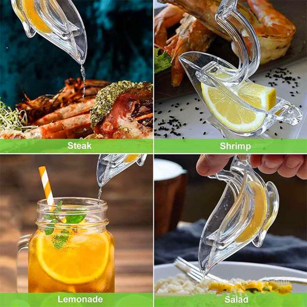 2P Acrylic manual fruit squeezer lemon juicer - Image 2